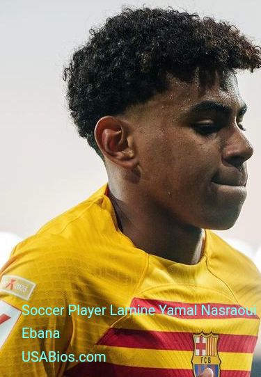 Barcelona's Player Lamine Yamal Nasraoui Ebana