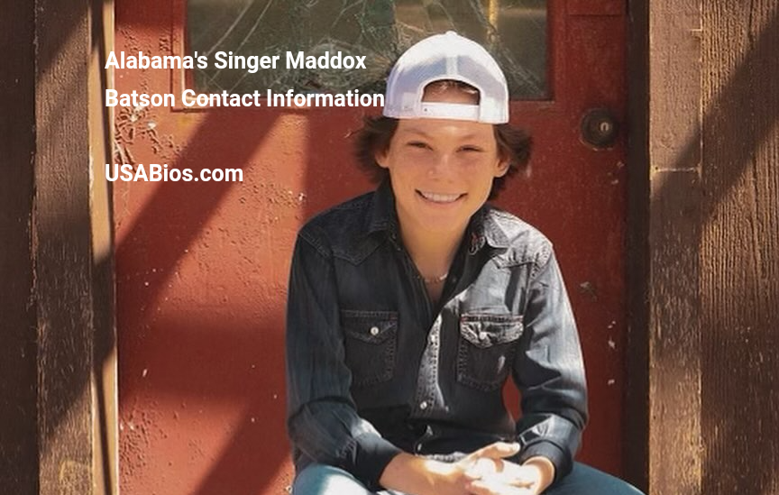 Maddox Batson contact details
