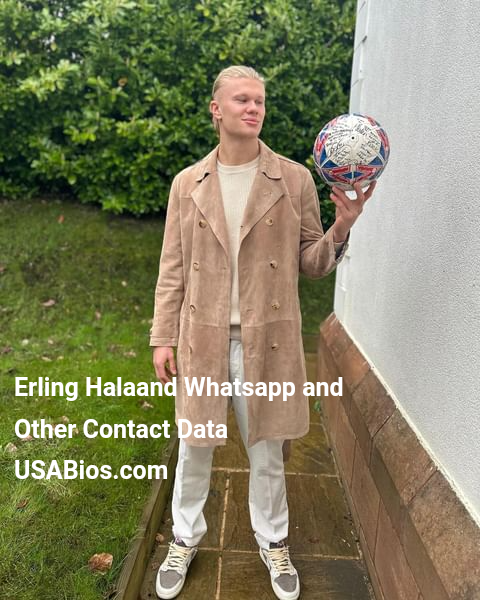 Erling Braut Haaland Soccer Player Contact
