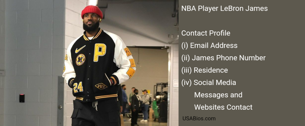 How to contact LeBron James