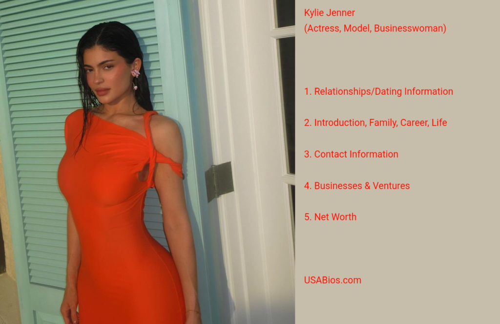 Kylie Jenner is famous model, actress and businesswoman